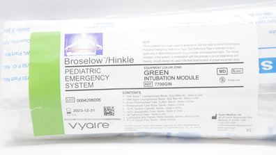 Vyaire 7700GIN Broselow/Hinkle Pediatric Emergency System Intubation Module (x)